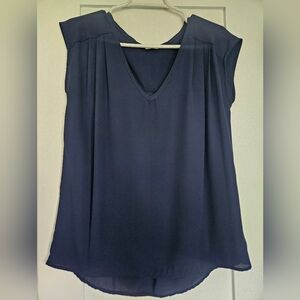 Pleione Navy Blue Blouse